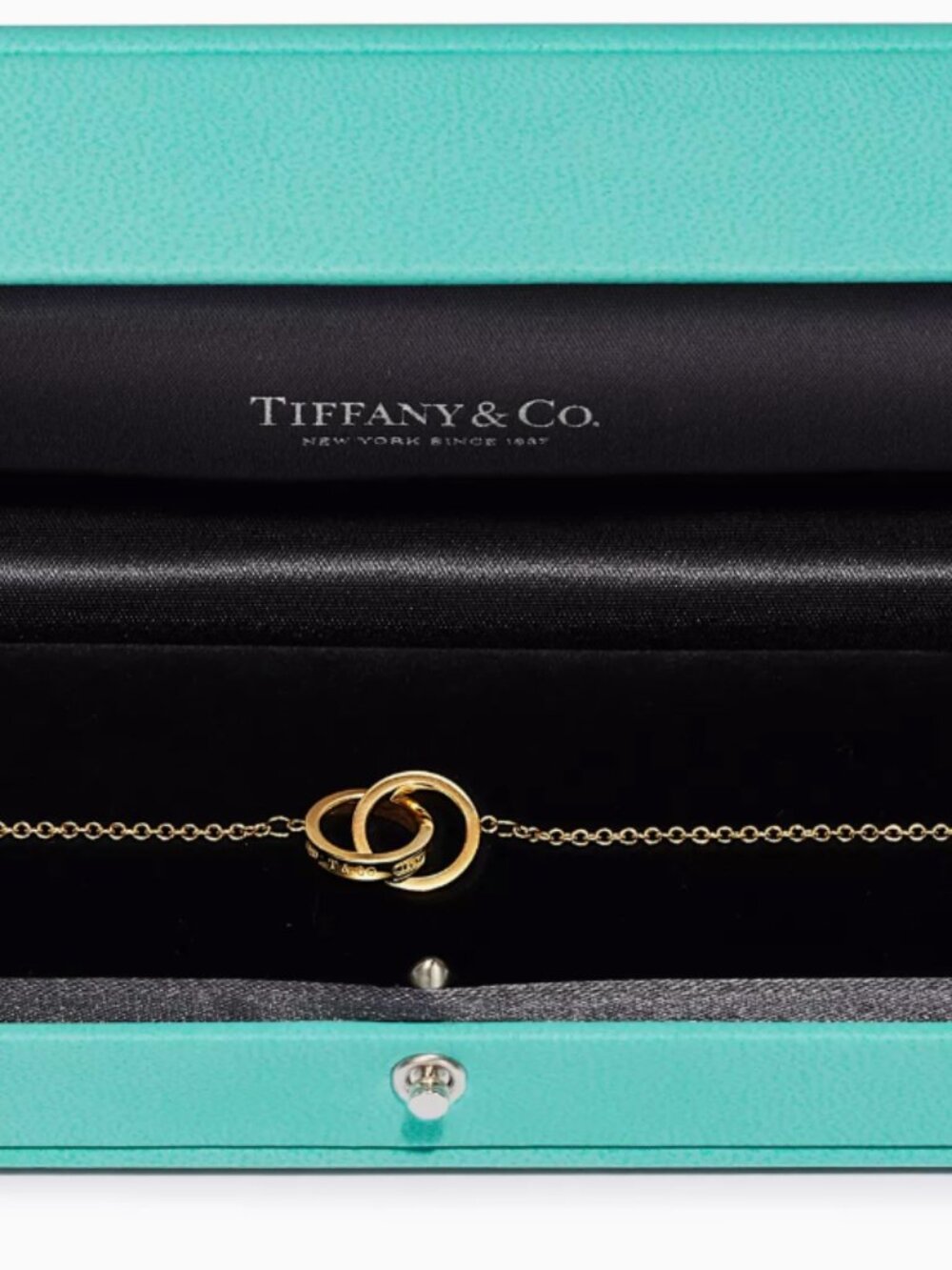 Tiffany 1837® Interlocking Circles Chain Bracelet in Yellow Gold